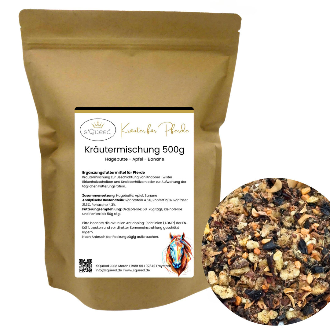 Kräutermischung 500g zur DIY Beschichtung von Knabber Twister Scheiben und Knabberhölzern