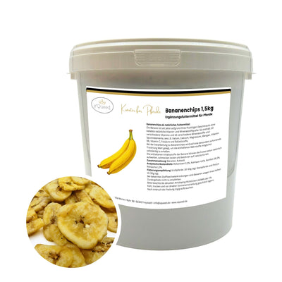 Bananen Chips Pferd 1,5kg