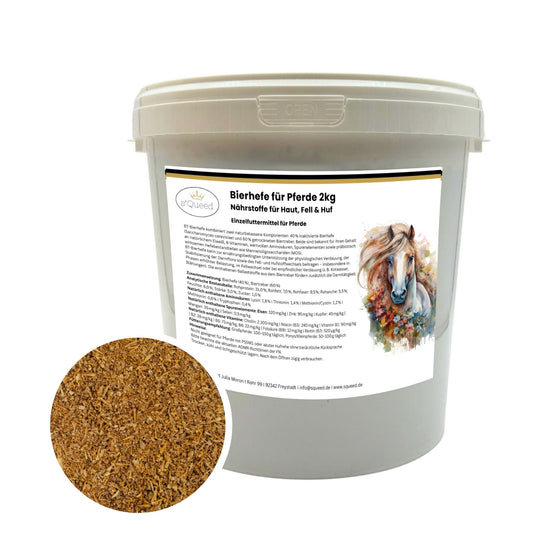 BT Bierhefe Pferd 2kg – bei Kotwasser, Fellwechsel & empfindlicher Verdauung