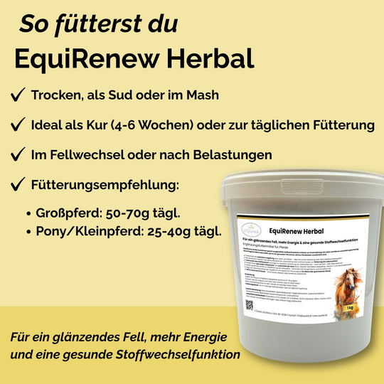 EquiActive Herbal – Kräutermischung zur Unterstützung von Beweglichkeit & Vitalität beim Pferd