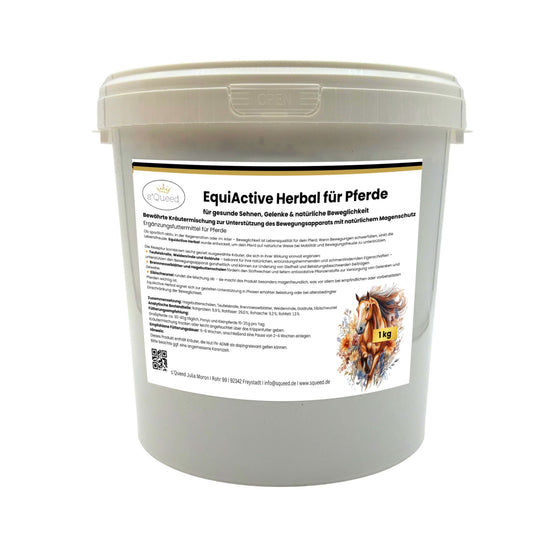 EquiActive Herbal – Zusatzfutter für Pferde mit Arthrose und Bewegungseinschränkungen