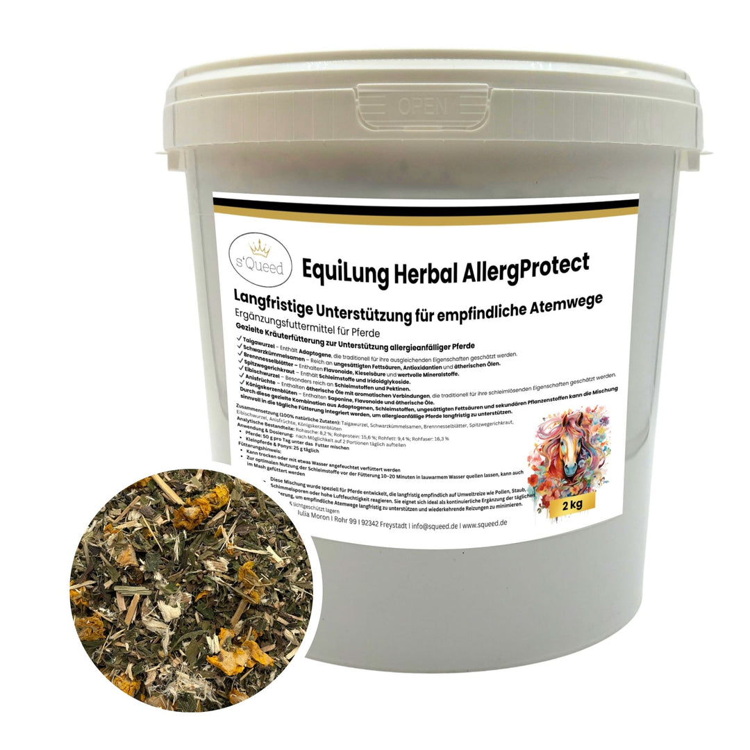 Hustenkräuter für Pferde