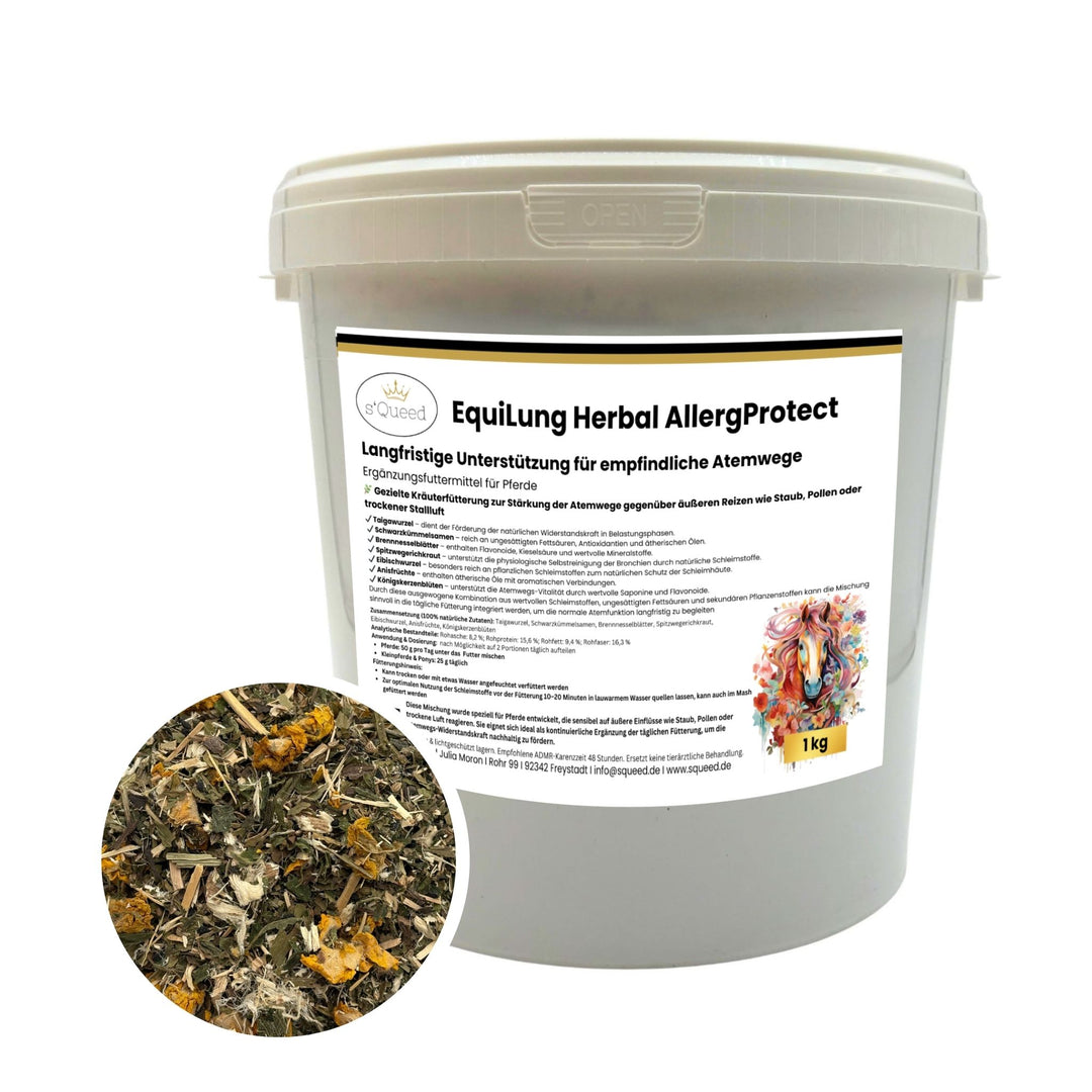 Hustenkräuter für Pferde