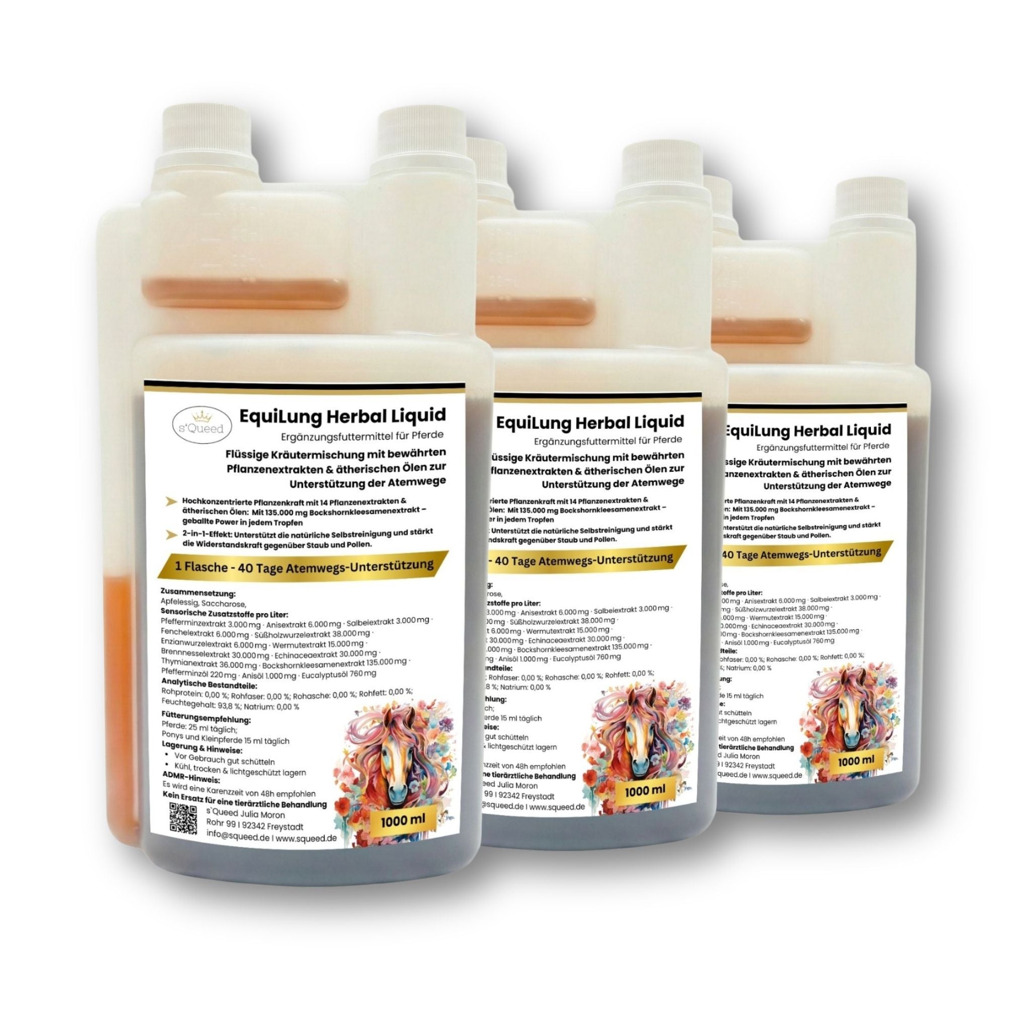 Hustenkräuter für Pferde