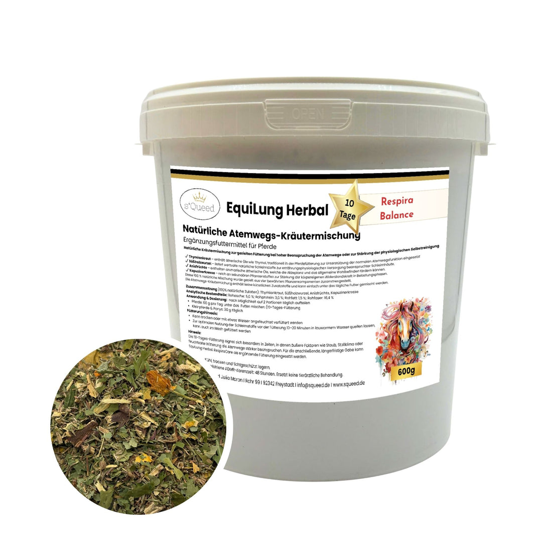 Hustenkräuter für Pferde