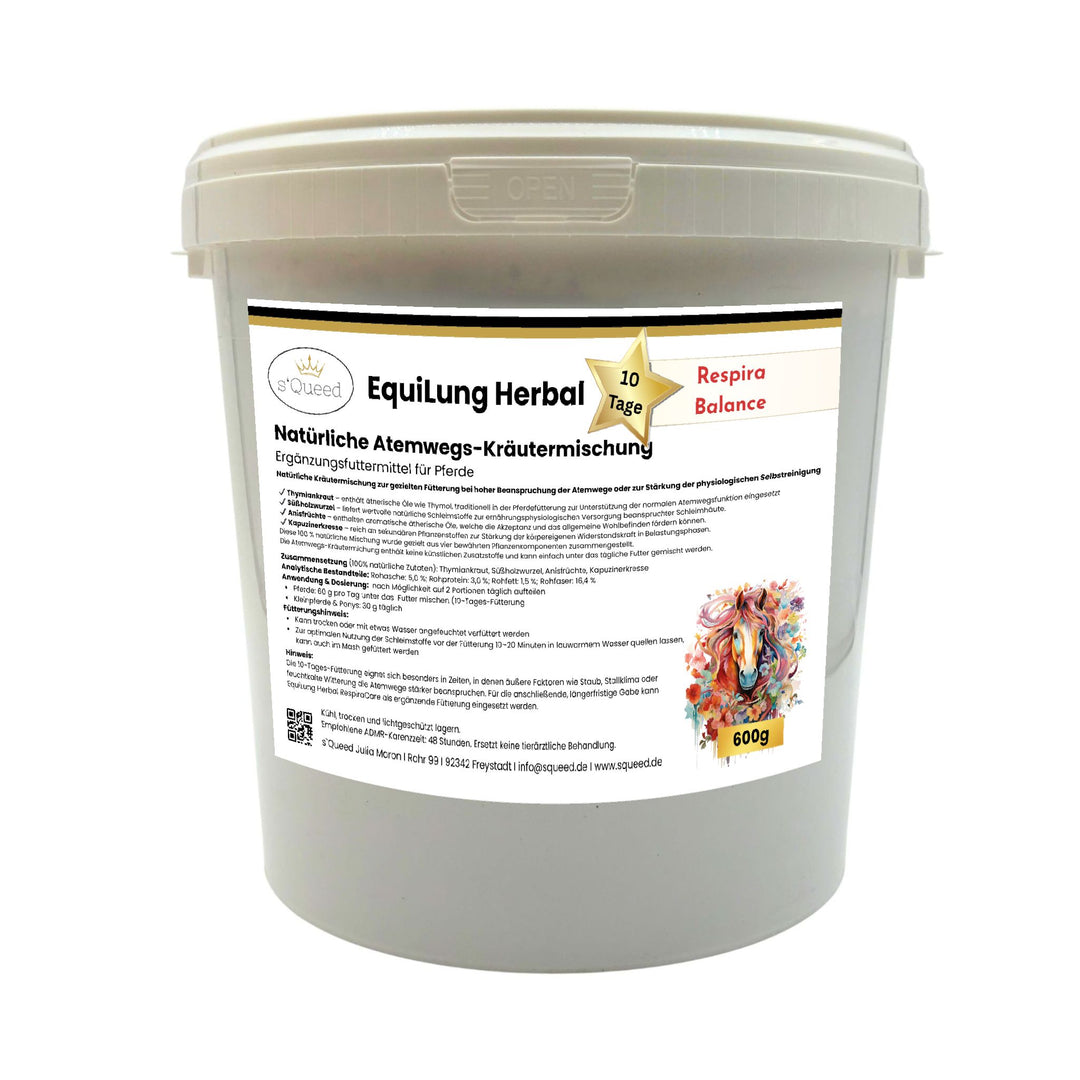 Hustenkräuter für Pferde