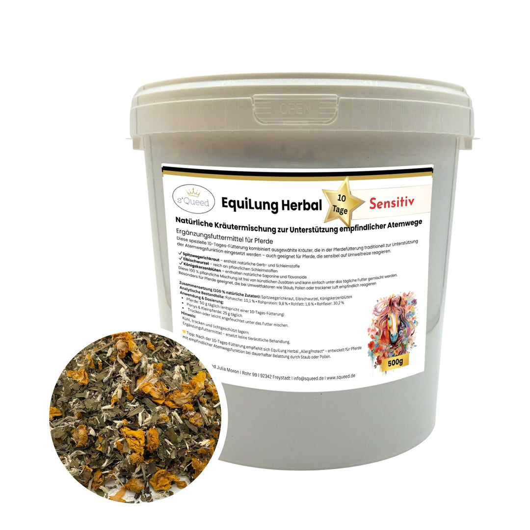 Hustenkräuter für Pferde