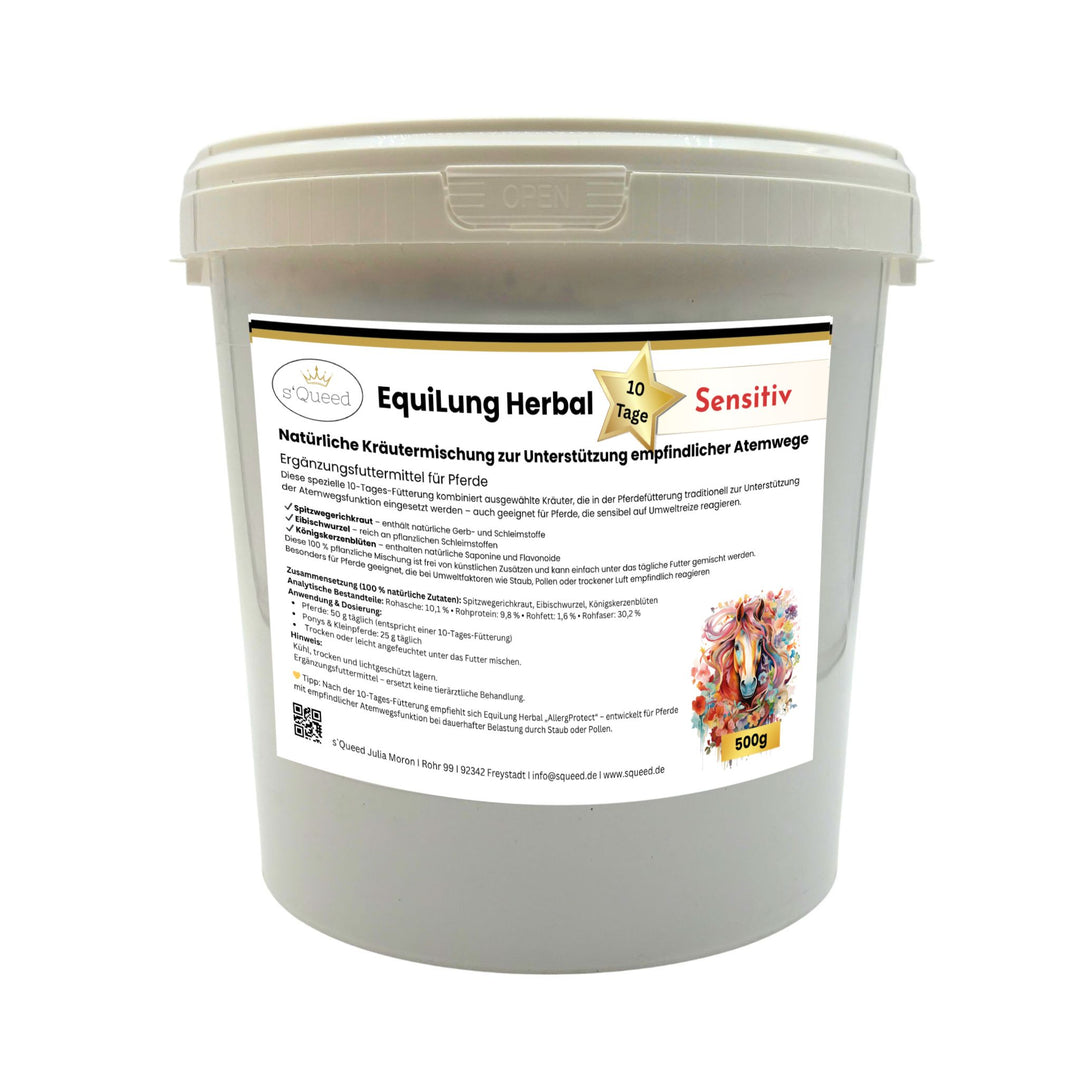 Hustenkräuter für Pferde