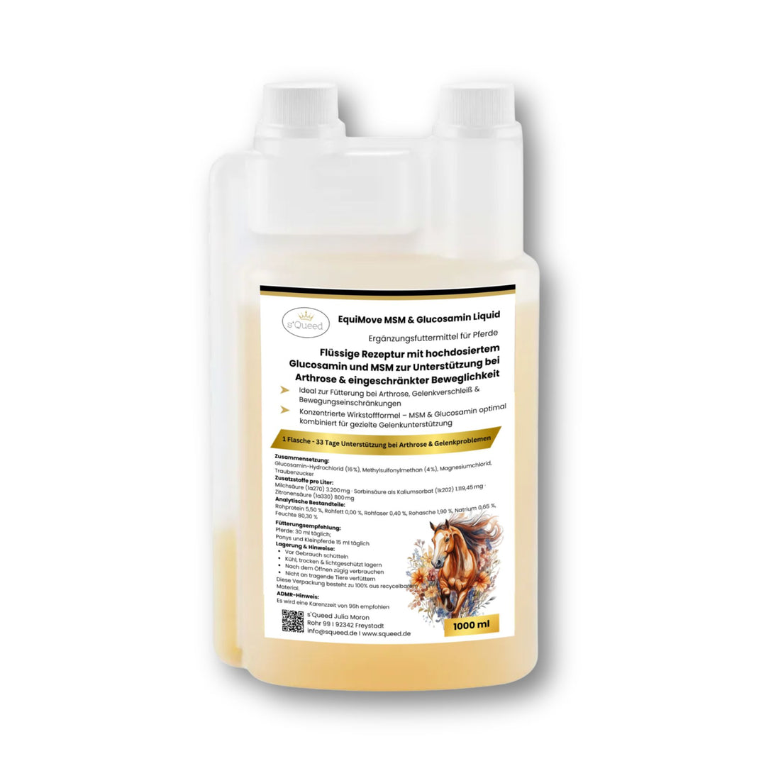 MSM & Glucosamin Pferd, Arthrose Pferd