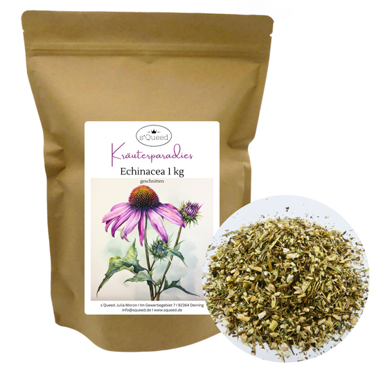 Echinacea, Roter Sonnenhut, geschnitten für Pferde, Purpursonnenhutkraut
