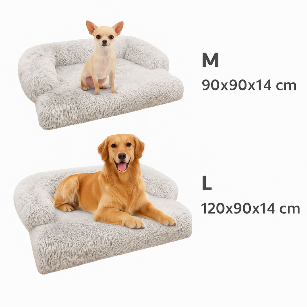Hundebett mit hohem Rand I Hundebett waschbar I Hundebett Auto I Hundebett für Kofferraum I Hundebett Auto Rücksitz I Hundebett wasserdicht & schmutzabweisend