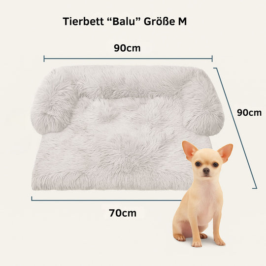Hundebett mit hohem Rand I Hundebett waschbar I Hundebett Auto I Hundebett für Kofferraum I Hundebett Auto Rücksitz I Hundebett wasserdicht & schmutzabweisend