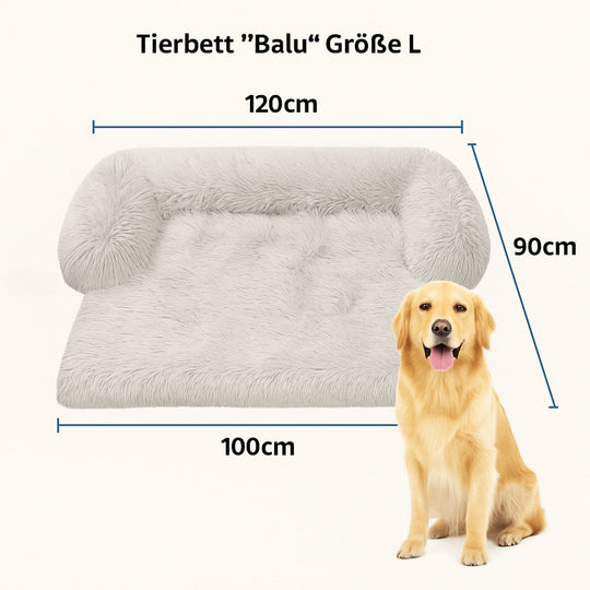 Hundebett mit hohem Rand I Hundebett waschbar I Hundebett Auto I Hundebett für Kofferraum I Hundebett Auto Rücksitz I Hundebett wasserdicht & schmutzabweisend