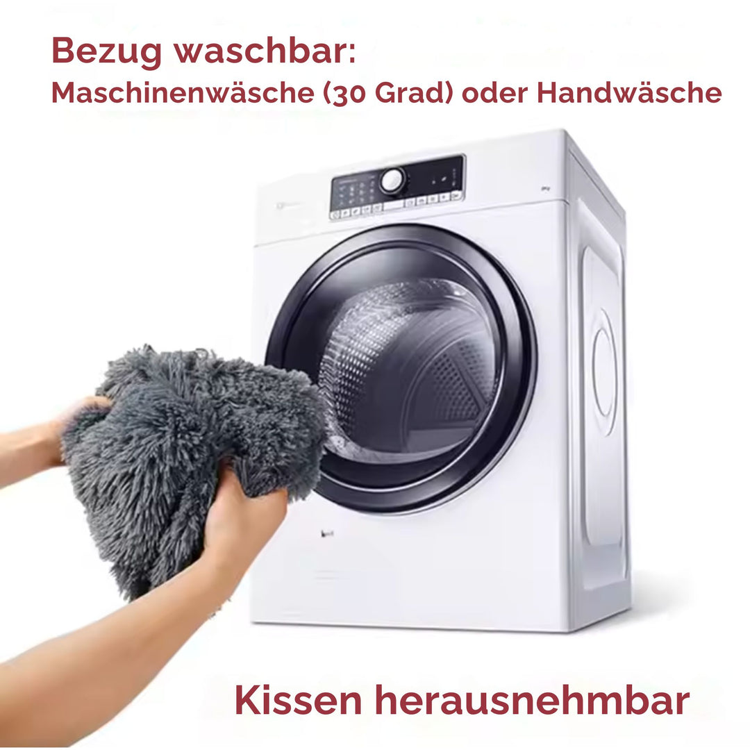 Hundebett "Balu" wasserdicht & waschbar – mit hohem Rand für Auto & Sofa
