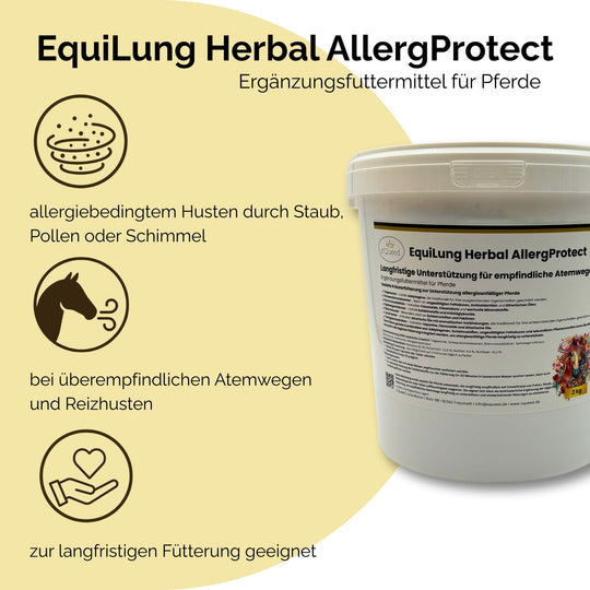 Hustenkräuter für Pferde