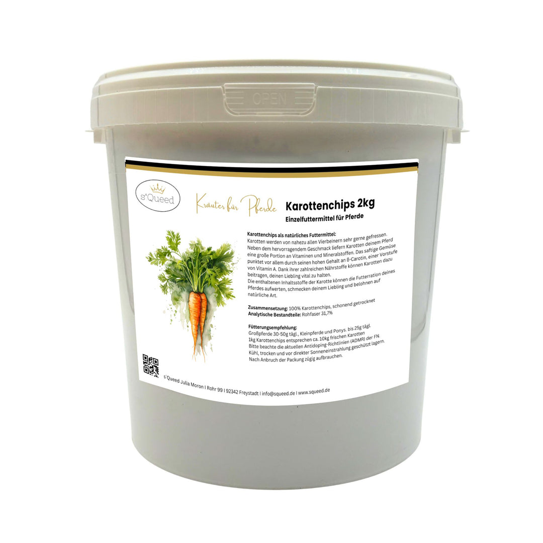 Karottenchips Pferd 2kg