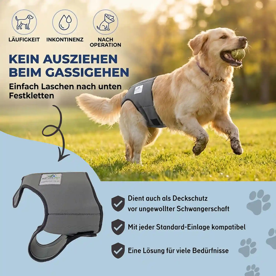 Läufigkeitshose für Hündinnen
