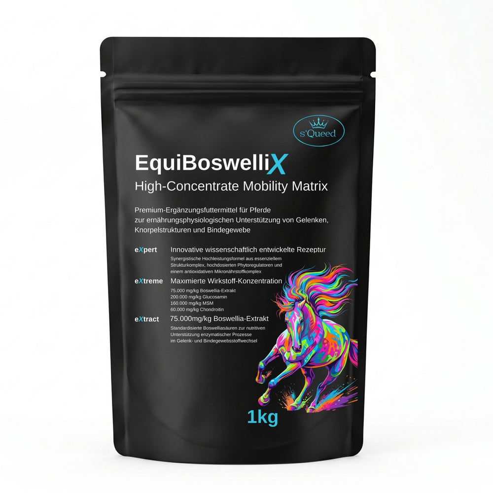 EquiBoswelliX 1kg hochkonzentrierte Nährstoffmatrix für den Bewegungsapparat Pferd