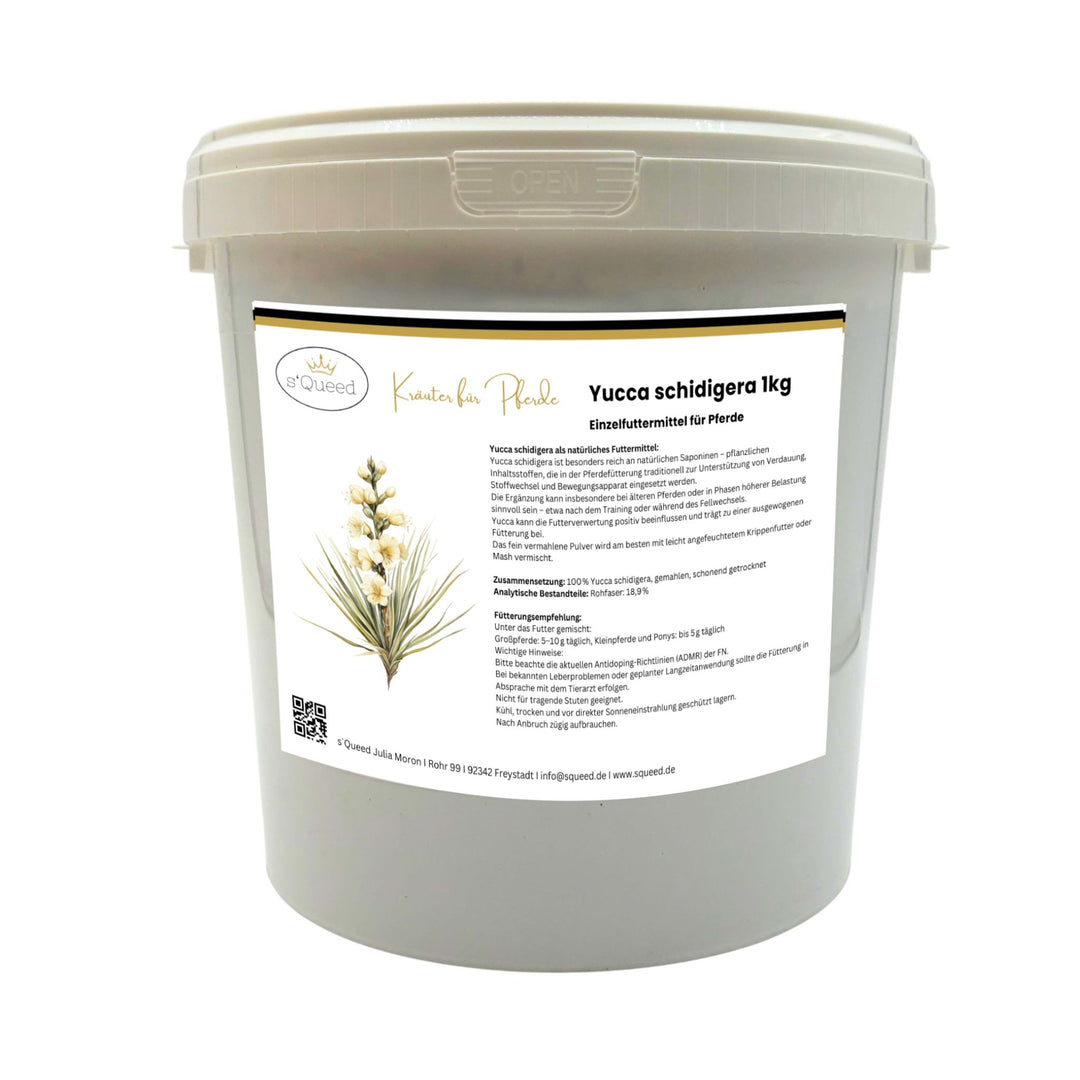 Yucca schidigera Pferd Pulver 1kg