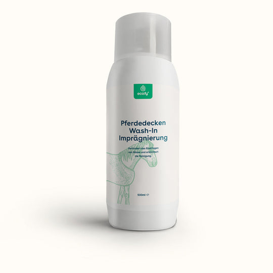 Wash-In Imprägnierung für Pferdedecken