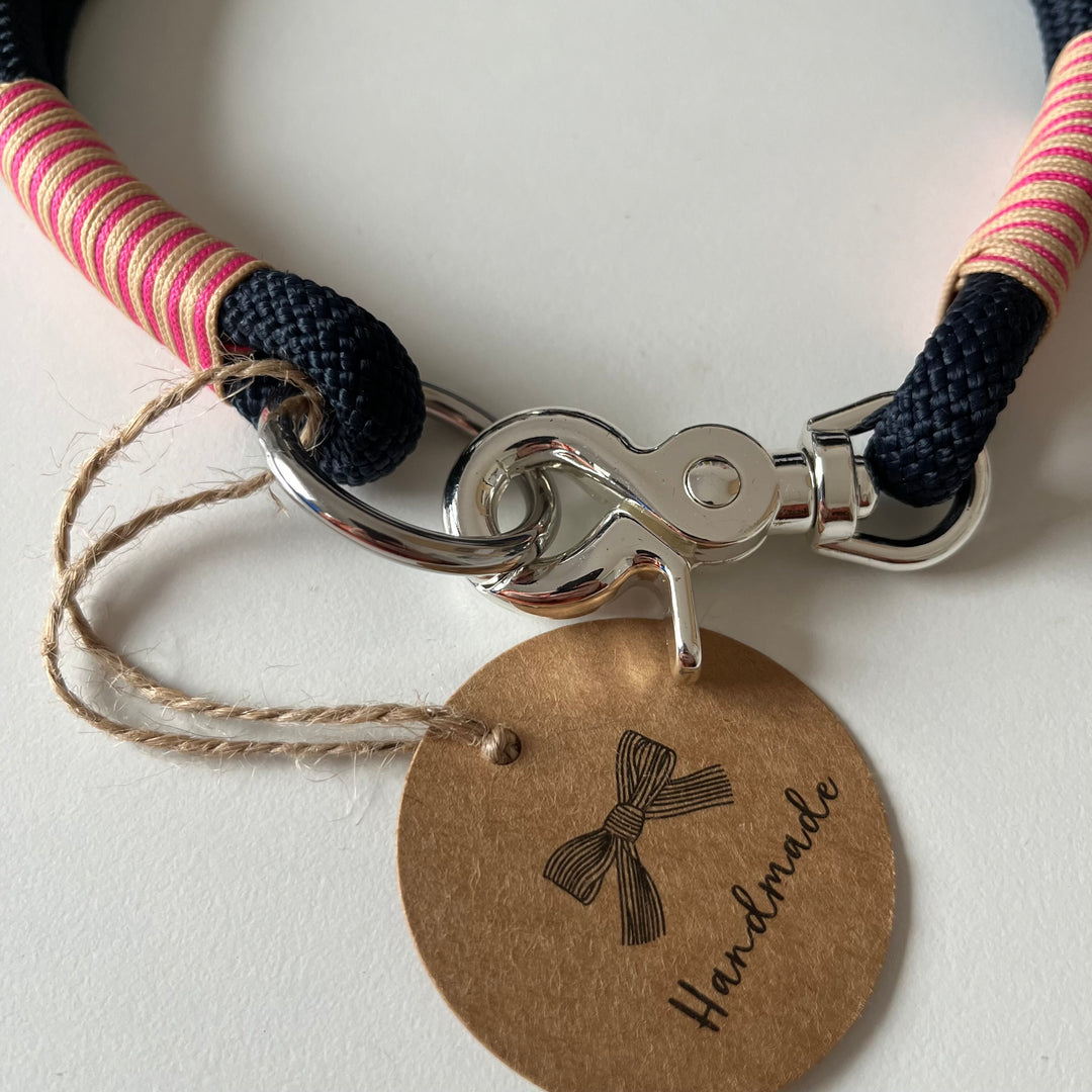 Set Hundehalsband & Leine "Stripes"